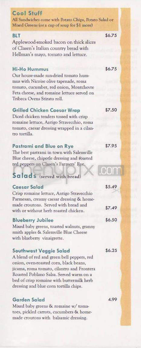 Barriques Market - Fitchburg, WI menu_pic