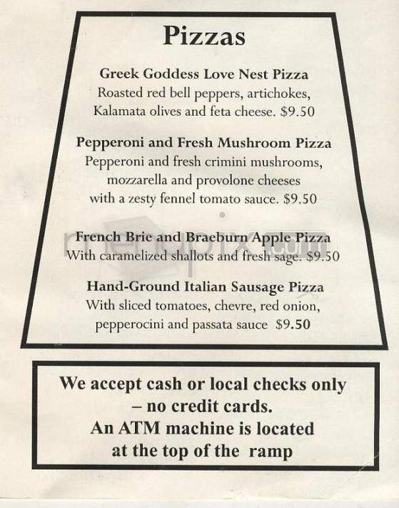 C Restaurant - Middleton, WI menu_pic