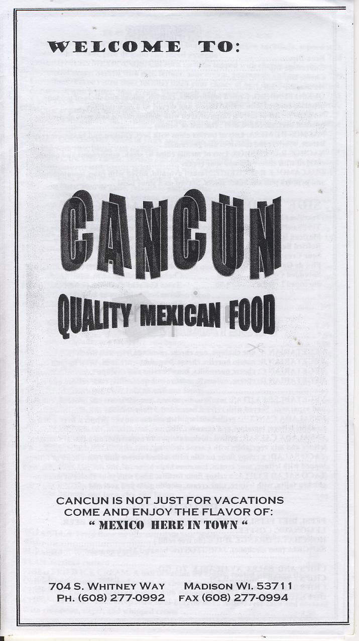 /730096/Cancun-Mexican-Restaurant-Madison-WI - Madison, WI
