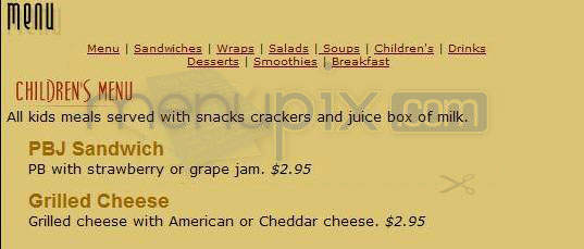 Cool Beans Coffee Cafe - Madison, WI menu_pic