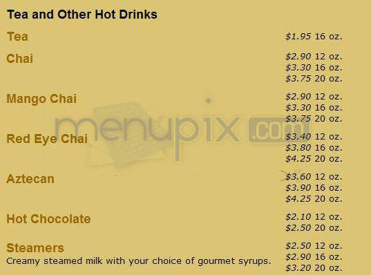 Cool Beans Coffee Cafe - Madison, WI menu_pic