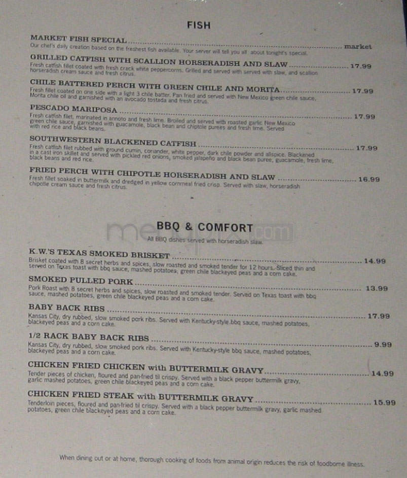 Eldorado Grill - Madison, WI menu_pic