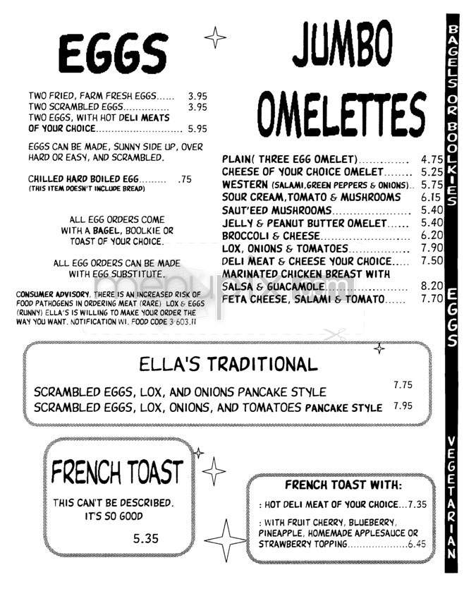 Ella's Deli - Madison, WI menu_pic