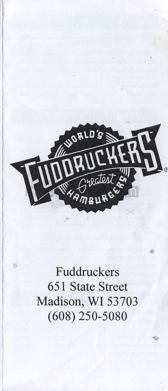 Fuddruckers - Madison, WI menu_pic