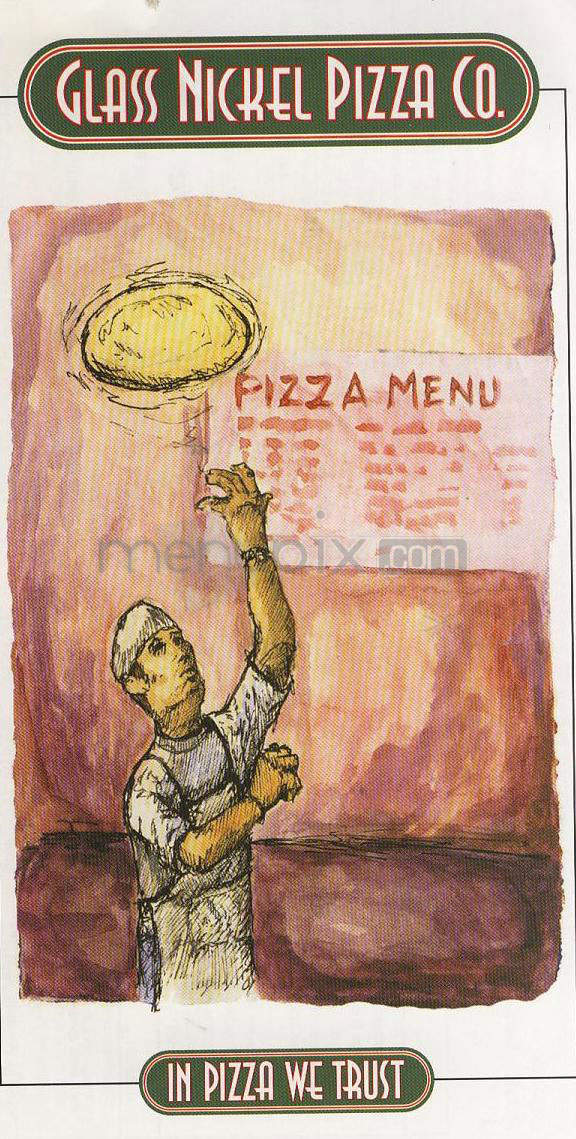 Glass Nickel Pizza Company - Madison, WI menu_pic