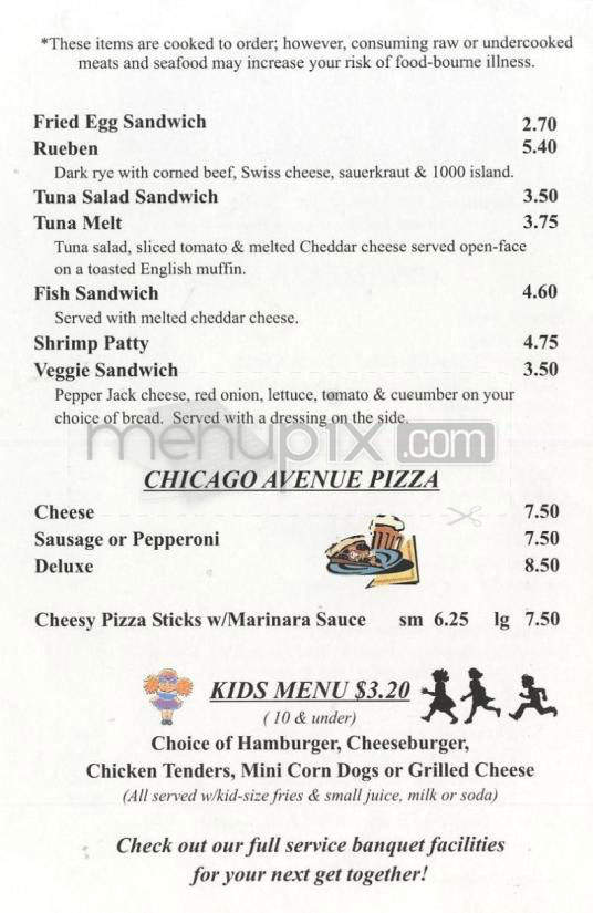 Hody Bar & Grill - Middleton, WI menu_pic