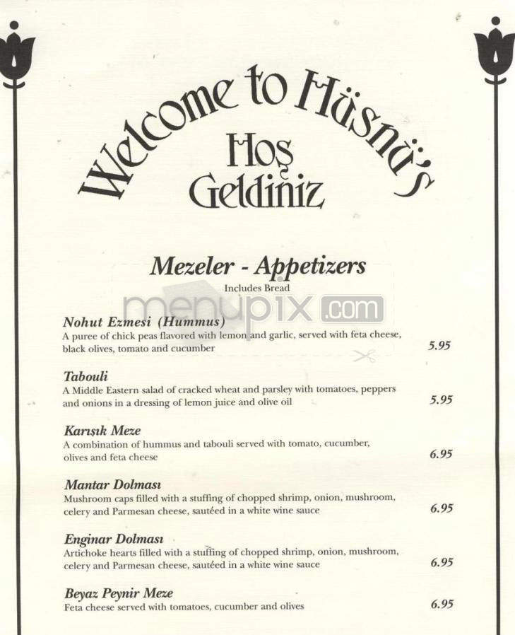 Husnu's - Madison, WI menu_pic
