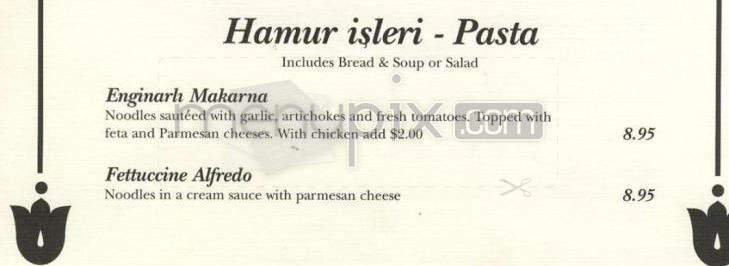 Husnu's - Madison, WI menu_pic