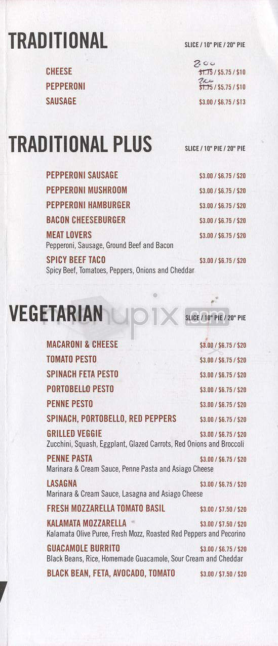 Ian's Pizza by the Slice - Madison, WI menu_pic