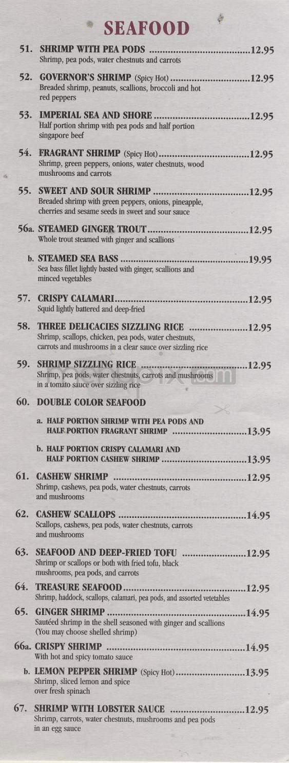 Menu of Imperial Garden in Middleton, WI 53562