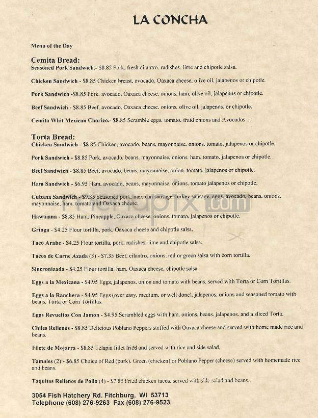 /730301/La-Concha-Fitchburg-WI - Fitchburg, WI