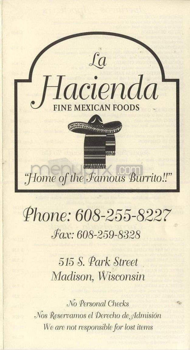 /730302/La-Hacienda-Restaurant-Madison-WI - Madison, WI