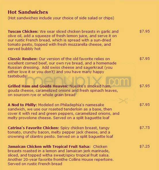 Manna Cafe & Bakery - Madison, WI menu_pic