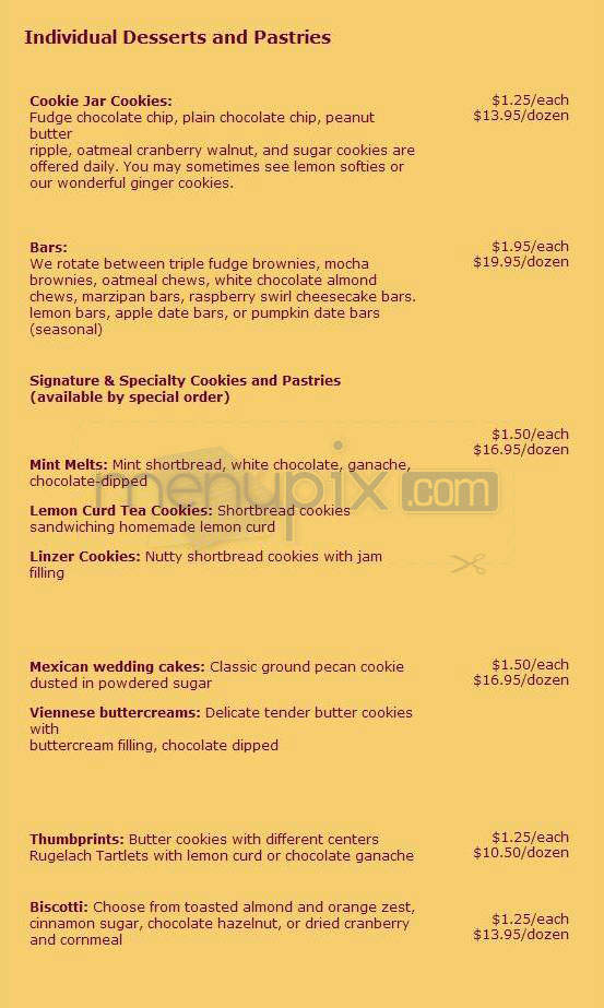 Manna Cafe & Bakery - Madison, WI menu_pic