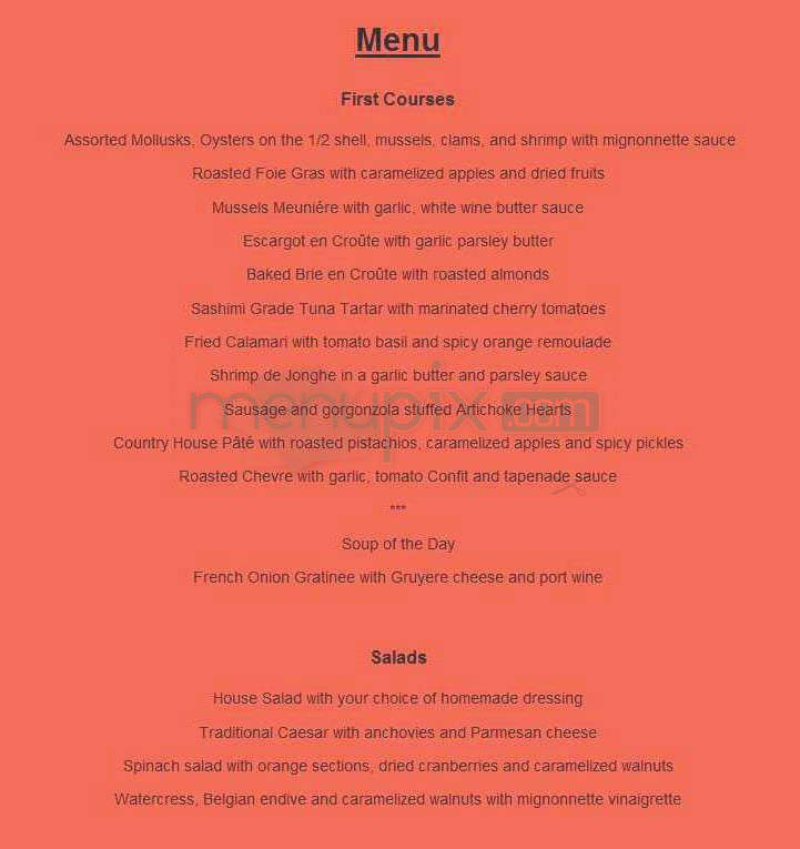 Nadia's Restaurant & Grapevine - Madison, WI menu_pic