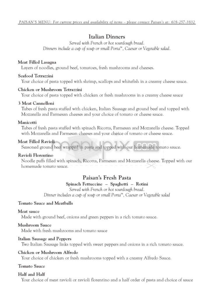 /730403/Paisans-Madison-WI - Madison, WI