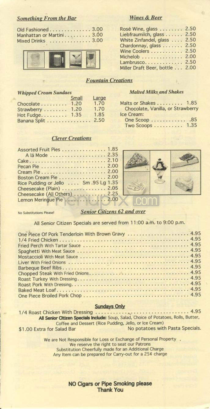 Prime Table Restaurant - Madison, WI menu_pic
