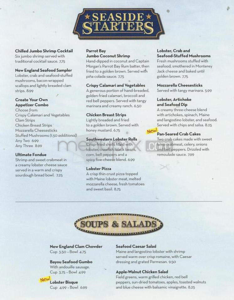 Red Lobster - Madison, WI menu_pic