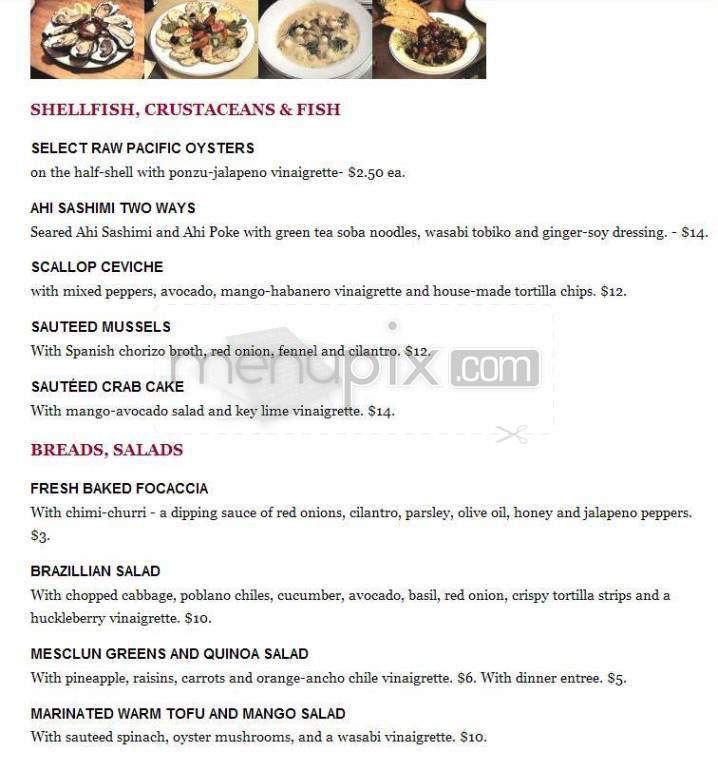 Restaurant Magnus - Madison, WI menu_pic