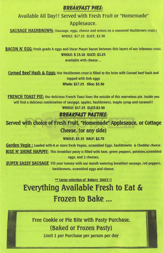 Lmn O'Pies - Fitchburg, WI menu_pic