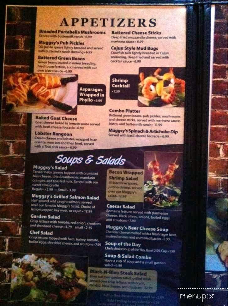 Muggsy's Fine Dining - Jacksonville, IL menu_pic