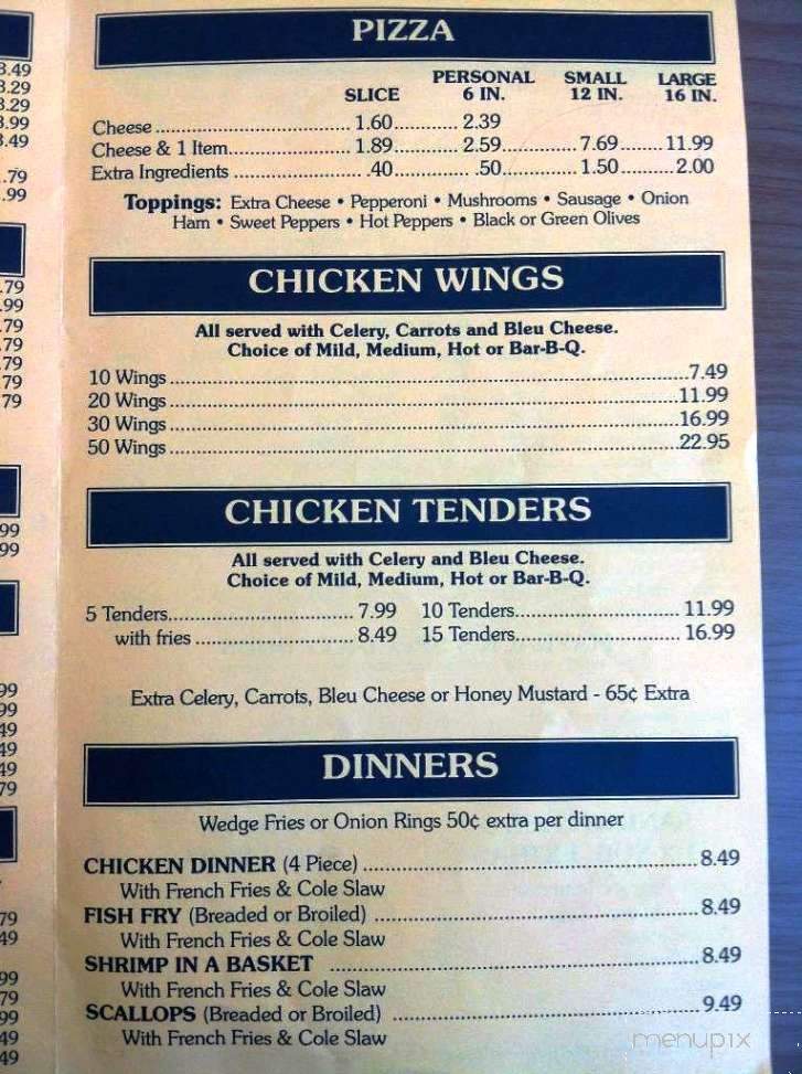Mayback's Deli - Tonawanda, NY menu_pic