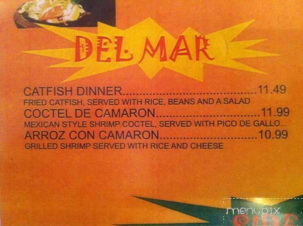 Mayas Mexican Bar and Grill - Lafayette, LA menu_pic