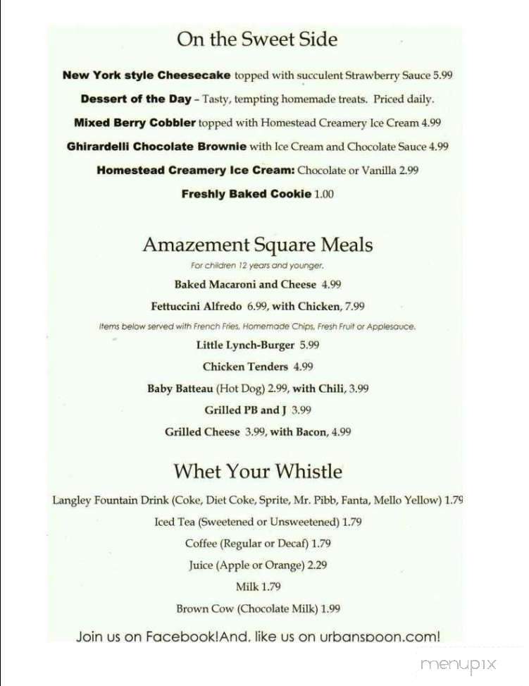 Market at Main - Lynchburg, VA menu_pic