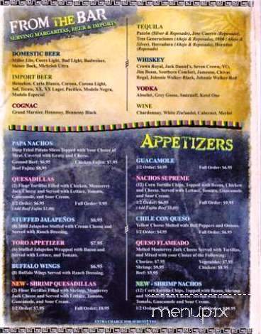 Mexico Lindo - Leesville, LA menu_pic