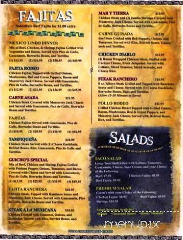 Mexico Lindo - Leesville, LA menu_pic