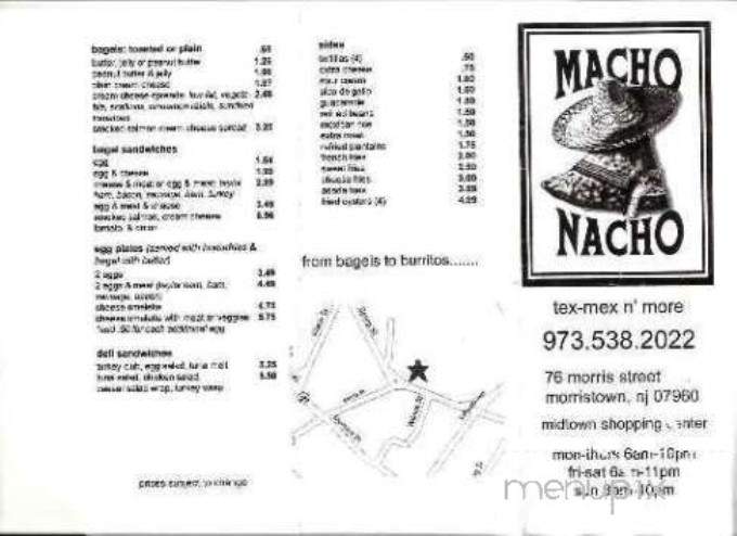 /193060/Macho-Nacho-Morristown-NJ - Morristown, NJ