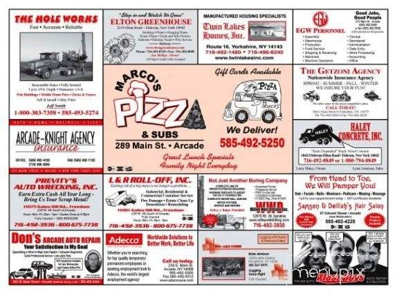 /3226149/Marcos-Pizza-and-Subs-Arcade-NY - Arcade, NY