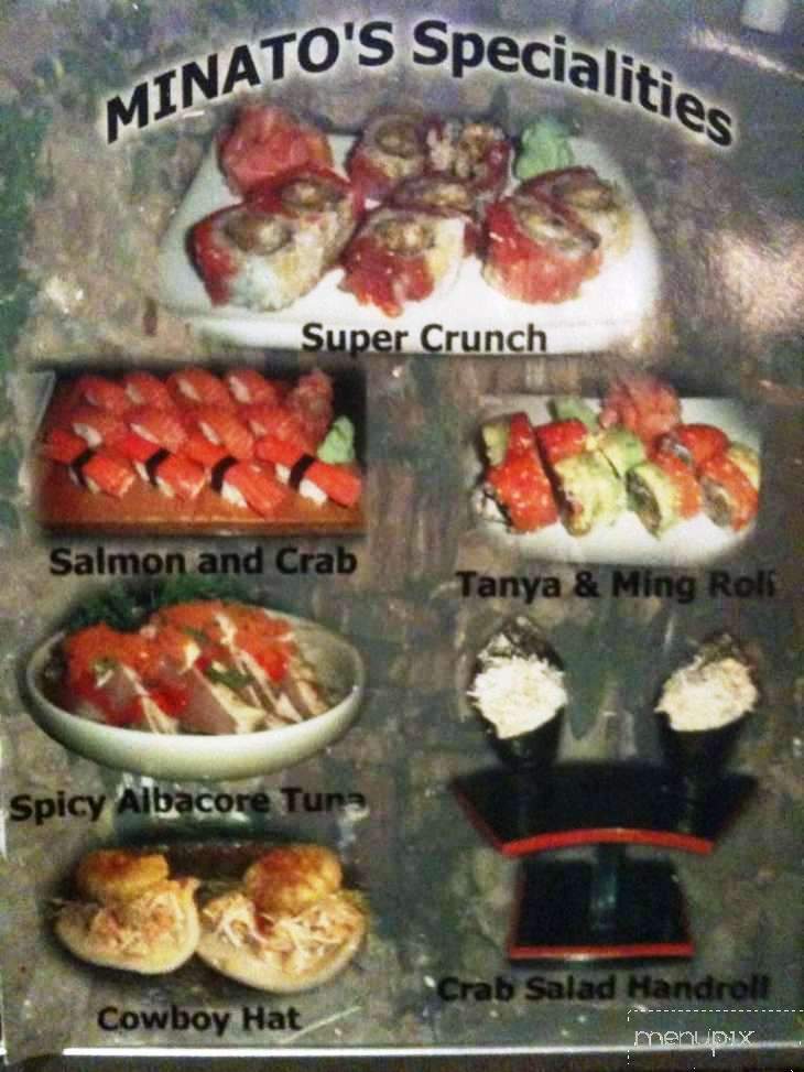 Minato Japanese Restaurant - Smyrna, GA menu_pic