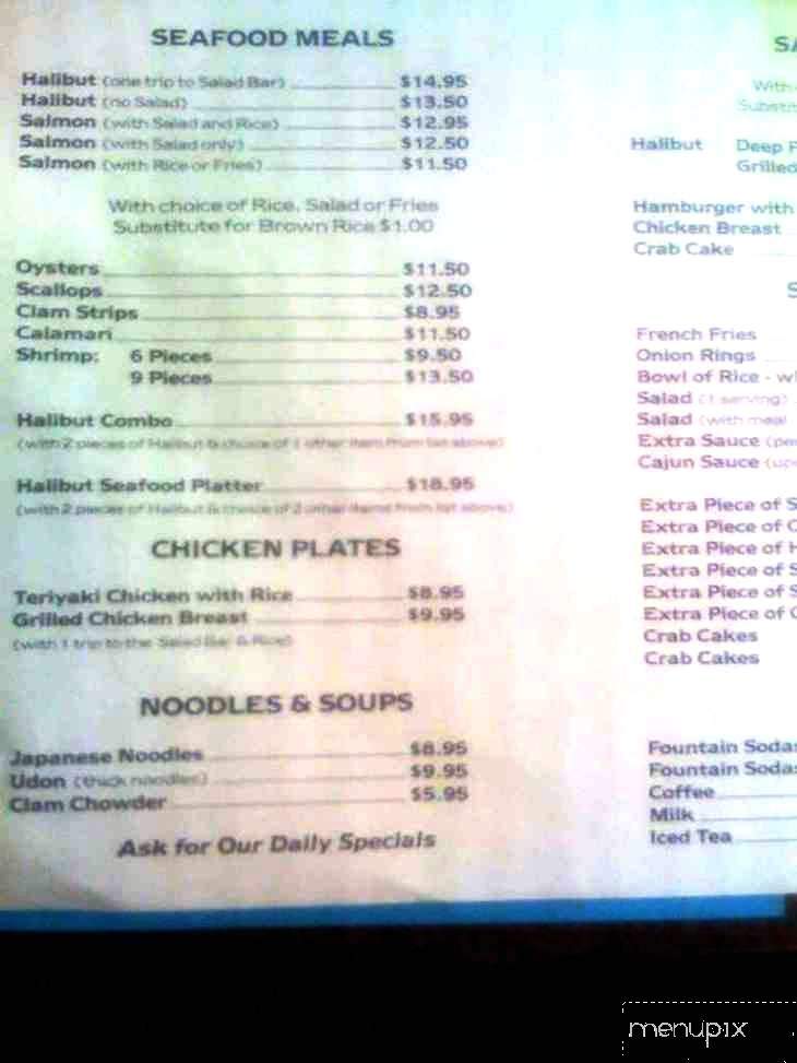 Momma O's Seafood Restaurant - Anchorage, AK menu_pic
