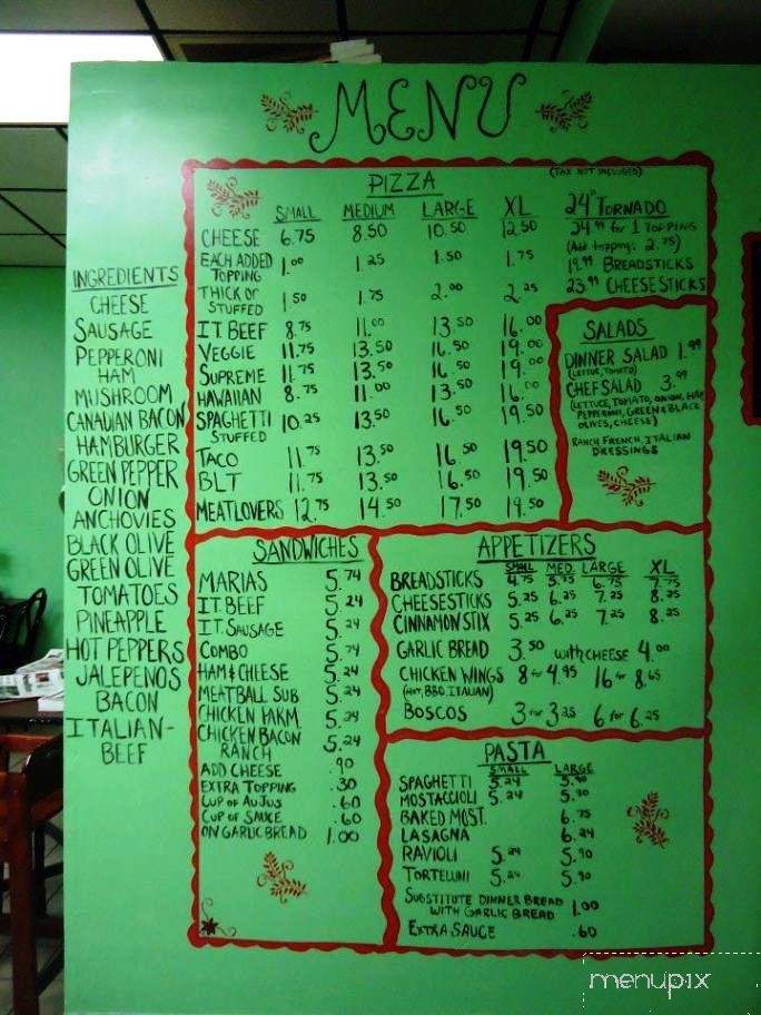 Maria's Pizza Peru - Peru, IL menu_pic