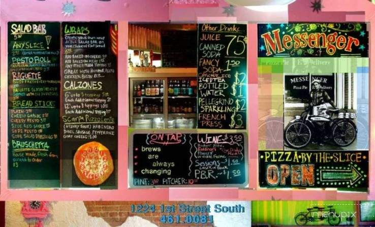 Messenger Pizza & Brewery - Nampa, ID menu_pic
