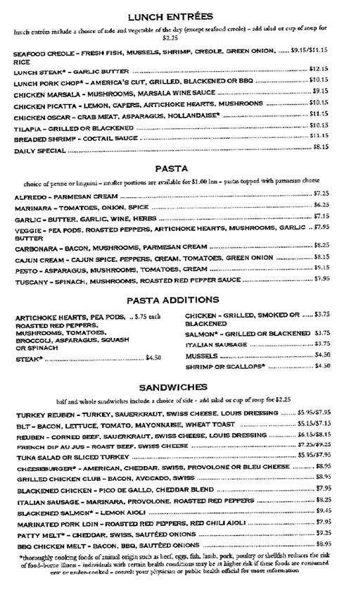 Longhorn Smokehouse - Bloomington, IL menu_pic