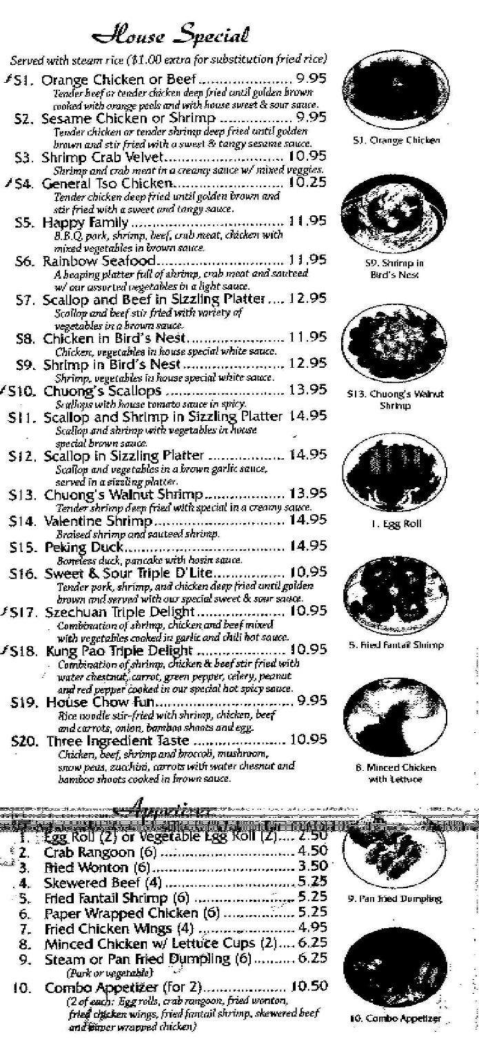 Chuong Garden - Grinnell, IA menu_pic