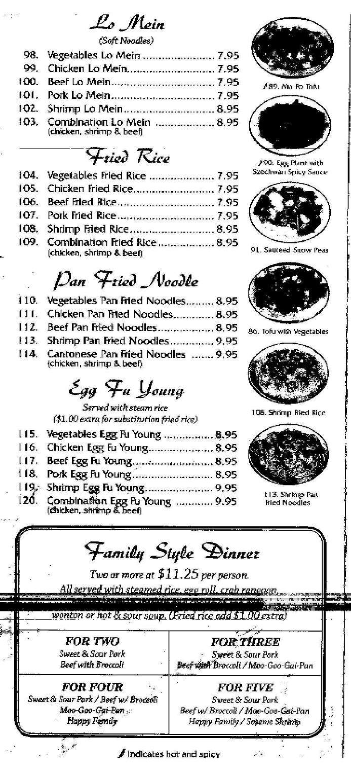 Chuong Garden - Grinnell, IA menu_pic