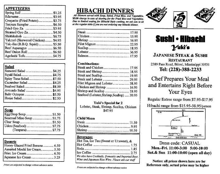 /2403071/Yukis-Japanese-Restaurant-Biloxi-MS - Biloxi, MS