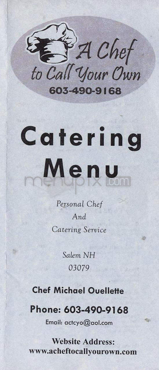 /710002/A-Chef-to-Call-Your-Own-Salem-NH - Salem, NH