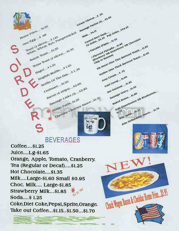 Cookie's Chuck Wagon - Hudson, NH menu_pic