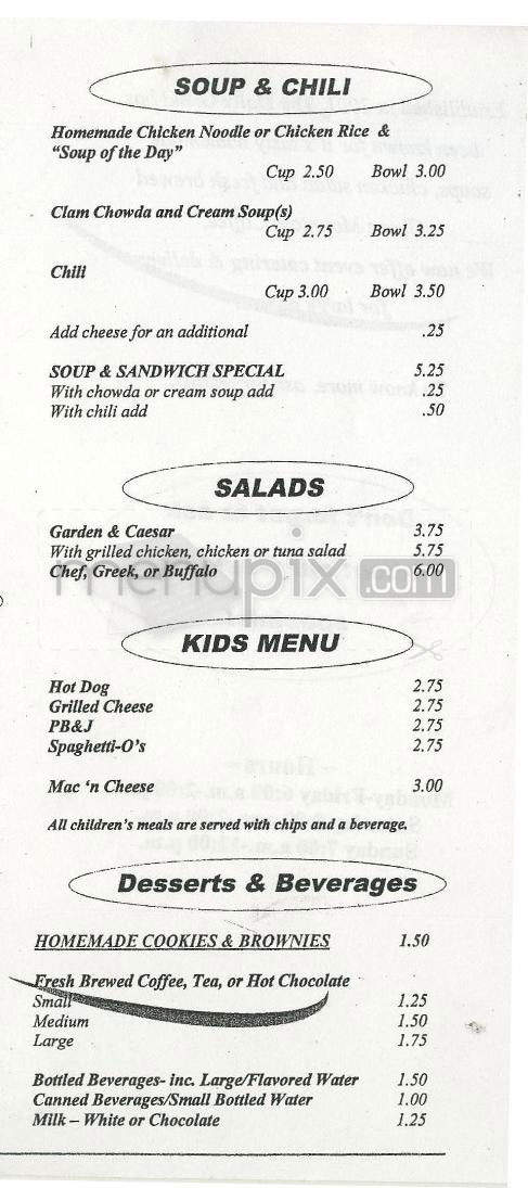 Daily Grind - Hudson, NH menu_pic