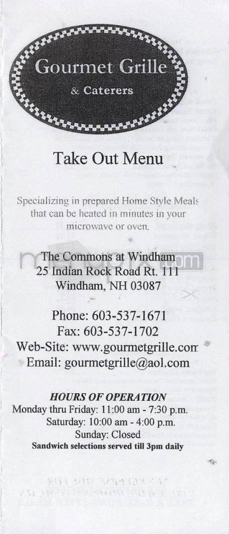 /710055/Gourmet-Grille-and-Caterers-Windham-NH - Windham, NH