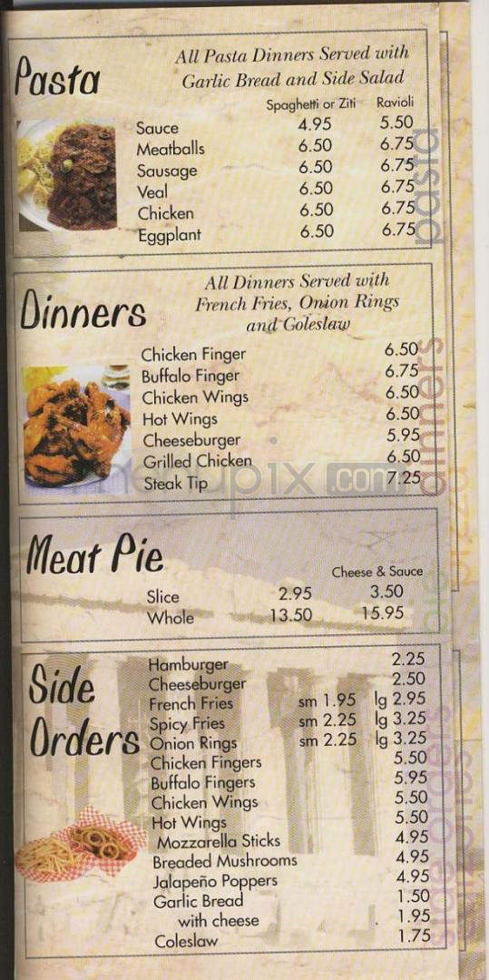 Hampstead House Of Pizza - Hampstead, NH menu_pic