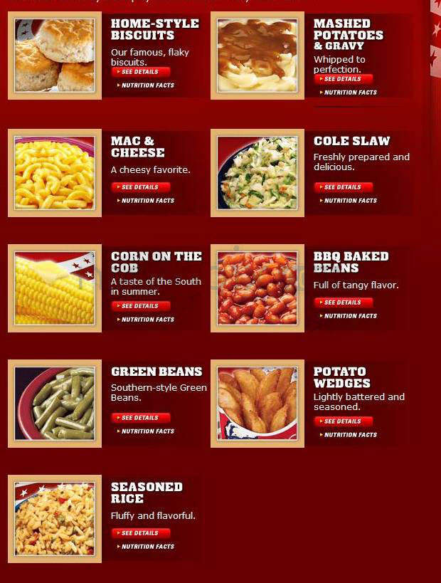KFC - Nashua, NH menu_pic