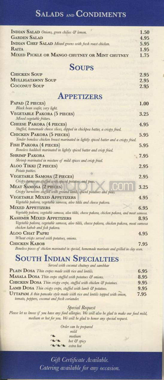 /710068/Kashmir-Indian-Cuisine-Salem-NH - Salem, NH