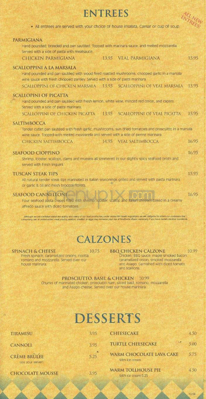 Lui Lui - Nashua, NH menu_pic