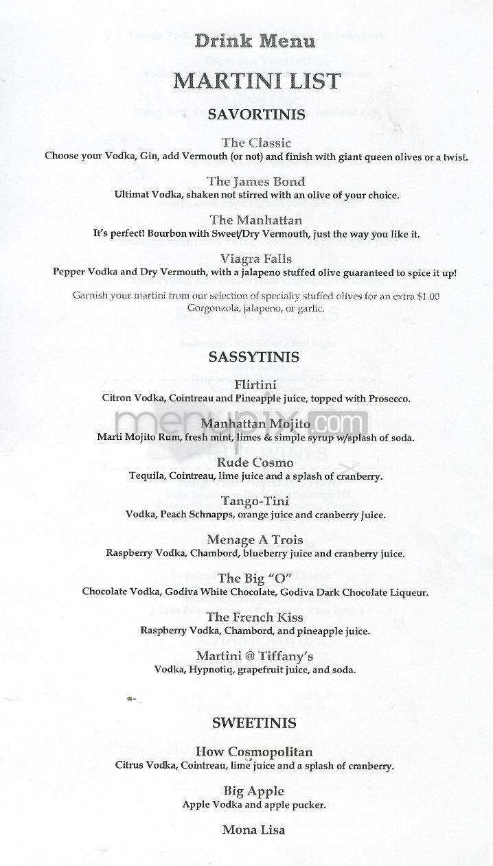 Manhattan On Pearl - Nashua, NH menu_pic