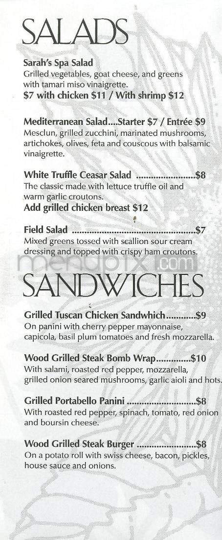 Michael Timothy's Wine & Jazz Bar - Nashua, NH menu_pic